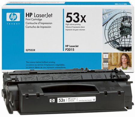 Тонер-картридж черный HP 53X LaserJet Р2014/15/15d/15dn/15n/15x/ M2727nf/nfs , 7000 стр.
