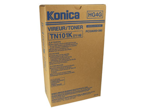Тонер-картридж Konica 7115/7118 type TN-101K, 11000стр.