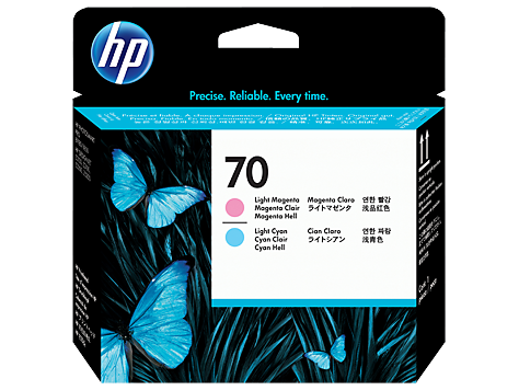 Печатающая головка HP No. 70, Designjet Z3100, Light-Cyan and Light-Magenta