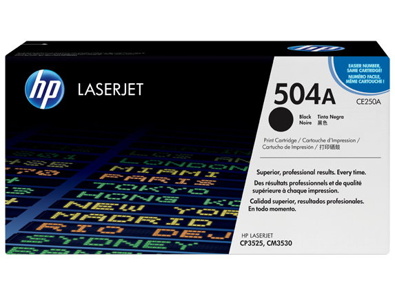 Тонер-картридж черный HP Color LaserJet CM3530/CM3530fs/CP3525dn/CP3525n/CP3525x , 5000 стр.