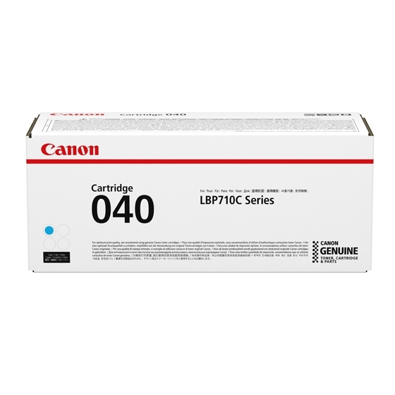 Тонер-картридж Canon 040 Cyan (голубой) для i-SENSYS LBP-710Cx/712Cx