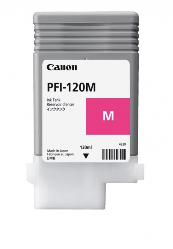 Чернильный картридж PFI-120 Magenta (130 мл для ТМ-серии)