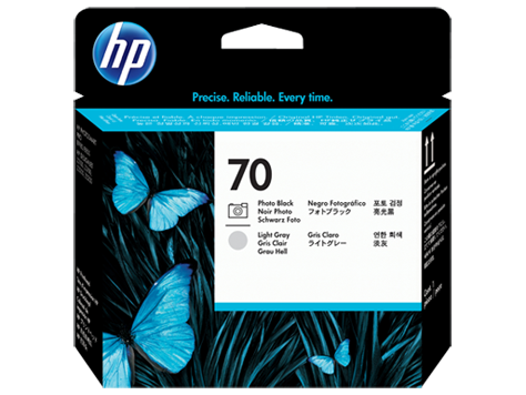 Печатающая головка HP No. 70, Designjet Z2100/Z3100, Photo Black and Light Grey