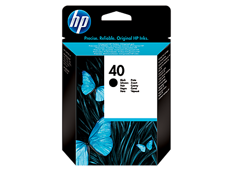 Чернильный картридж HP Deskjet 1200C/DJ1600C/Color Copier-210, #40, Cyan, 42ml