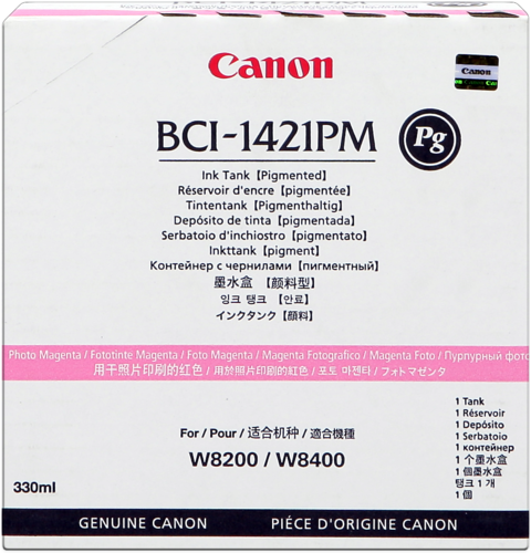 Чернильный картридж Canon BCI-1421 PM W8200P/8400P, пурпурный