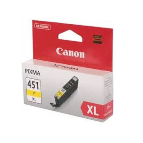 Чернильный картридж Canon CLI451XL, PIXMA IP7240/MG5440/6340/MX924, Yellow