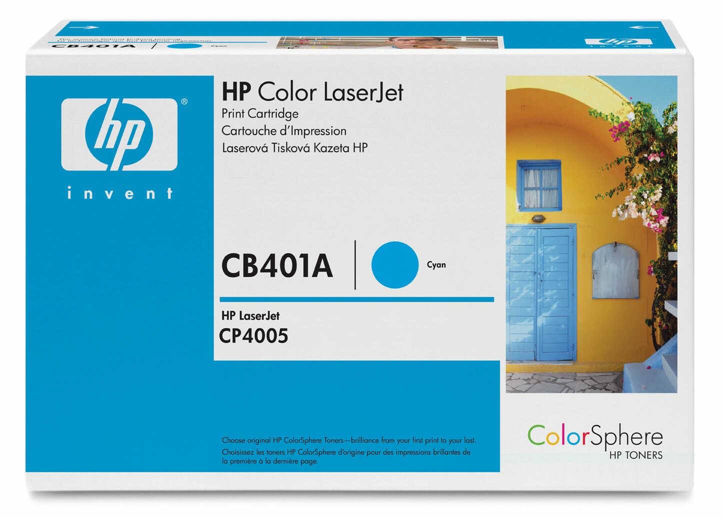 Тонер-картридж голубой HP Color LaserJet CP4005, 7500стр.