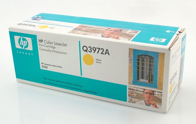 Тонер-картридж HP 972A, Color LaserJet 2550 Yellow, 2000 стр.