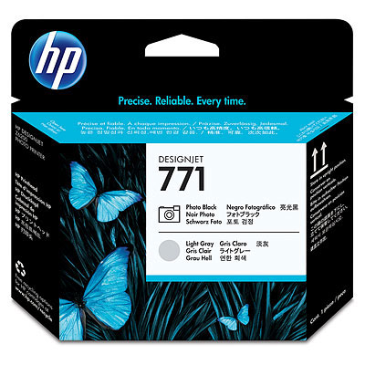 Печатающая головка HP 771 Photo Designjet-Z6200, черный/светло-серый