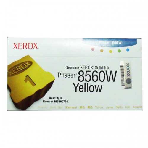 Тонер-картридж Xerox набор из 3-х картриджей, for Phaser 8560 Yellow