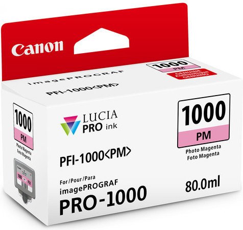 Чернильный картридж Canon PFI-1000 PM (photo magenta)