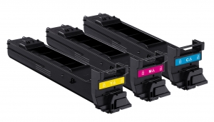 Тонер-картридж Konica Minolta Magicolor 4650 series набор из 3-х картриджей CMY,8000 стр.