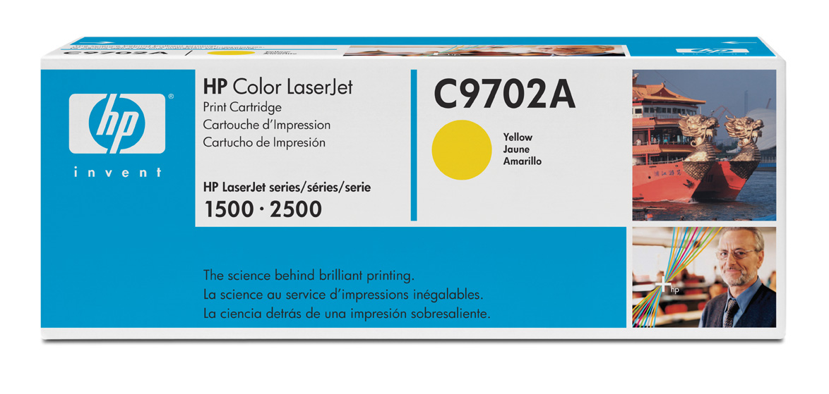 Тонер-картридж HP 702A, Color LaserJet 1500/2500, Yellow