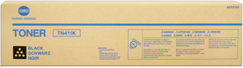 Тонер-картридж Konica-Minolta Bizhub C451 type TN-411K Black, 45 000стр.