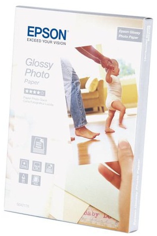 Фотобумага глянцевая Epson Photo Paper Glossy,10х15см, 200 г/м2, 50 листов