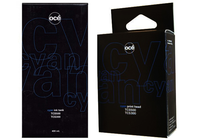  Набор: печатающая головка и картридж Oce TCS500, Cyan