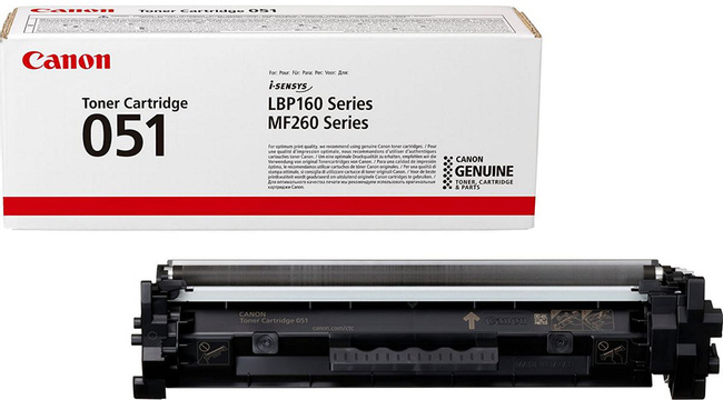 Тонер-картридж Canon 051 для LBP162dw (1700стр.)