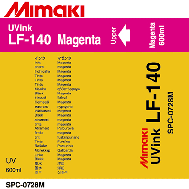 Эластичные UV чернила Mimaki SPC-0728M, Magenta, 600ml