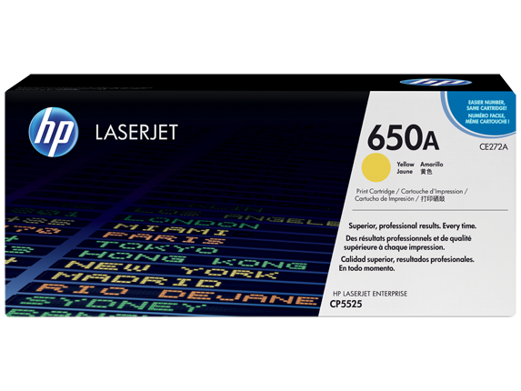 Тонер-картридж HP CLJCP5525 Yellow15000 стр.