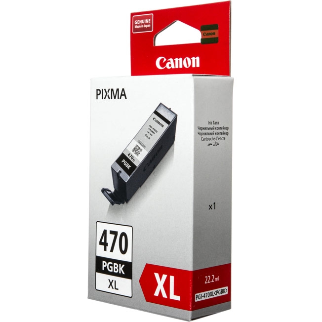 Чернильный картридж Canon PGI-470XL BK Black (черный) для PIXMA MG5740/6840/7740