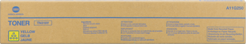 Тонер-картридж Konica-Minolta Bizhub C360 Yellow type TN-319Y, 26000 стр.