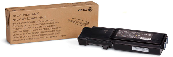 Тонер-картридж Xerox Phaser 6600/ WC6605 Black, 8000стр.