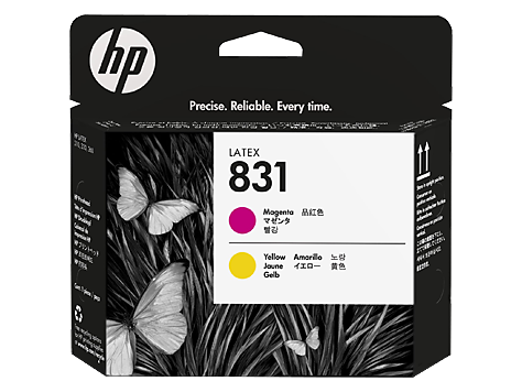 Печатающая головка HP 831, Yellow + Magenta
