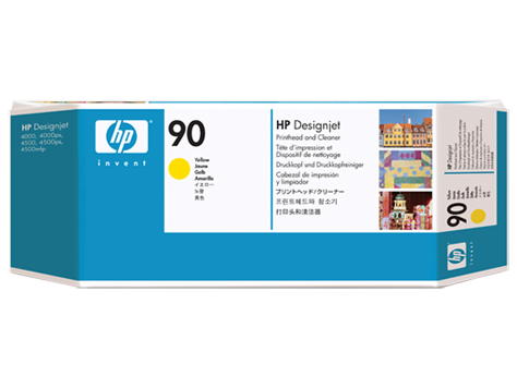 Печатающая головка HP 90, Yellow