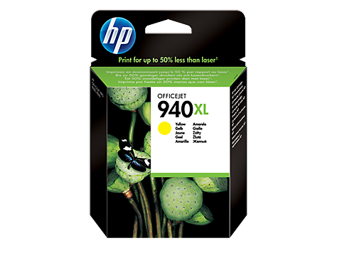Чернильный картридж HP No. 940XL for Officejet Pro 8000/8500, Yellow, 16ml
