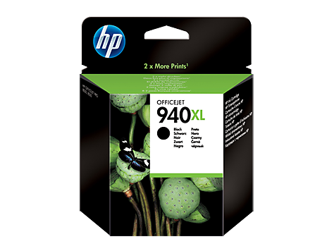 Чернильный картридж HP No. 940XL for Officejet Pro 8000/8500, Black, 49ml
