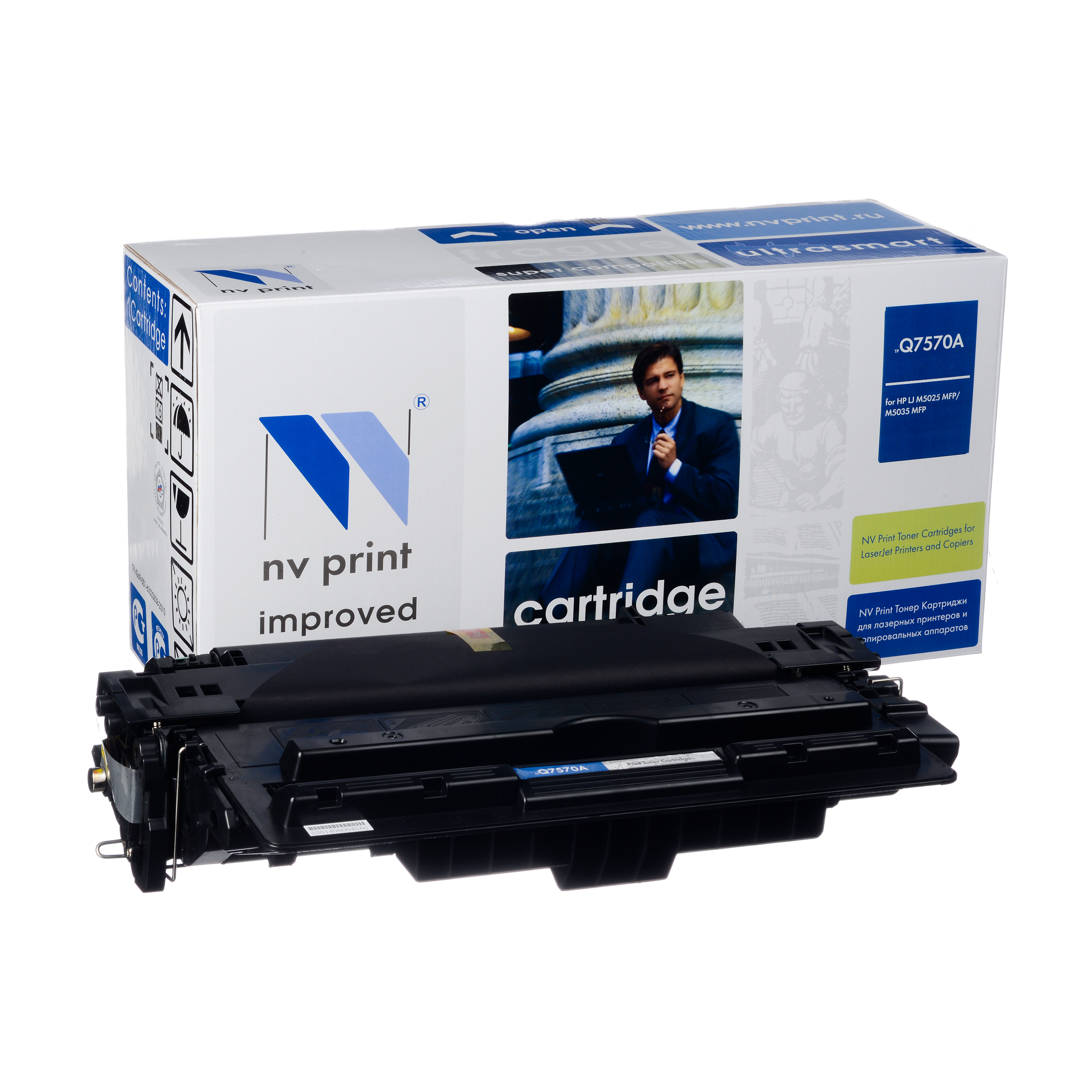Картридж NVP совместимый HP Q7570A для LJ M5025/M5035 (15000k)