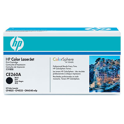 Тонер-картридж HP 260A, черный для CLJ CP4525, 8500 стр.