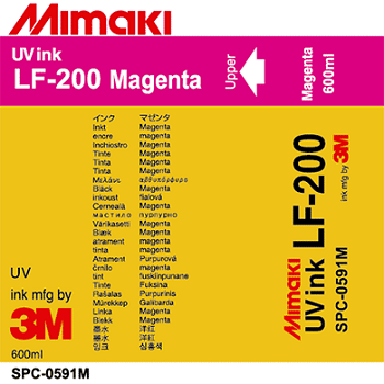 Эластичные UV чернила Mimaki SPC-0591M, Magenta, 600ml