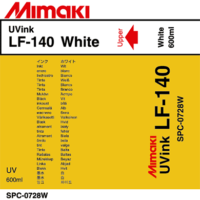 Эластичные UV чернила Mimaki SPC-0728W, White, 600ml