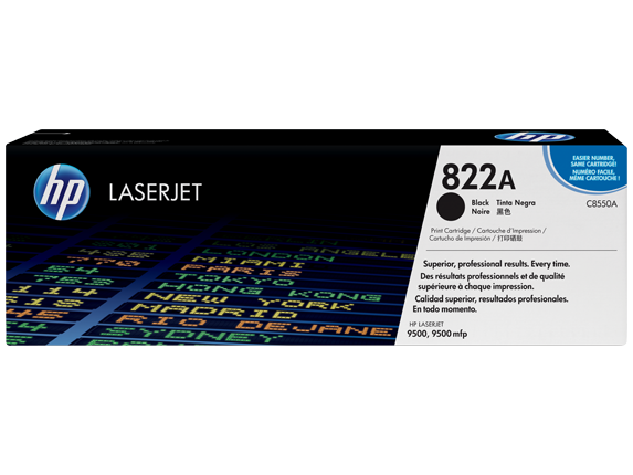 Тонер-картридж HP 550A, Color LaserJet 9500 Black