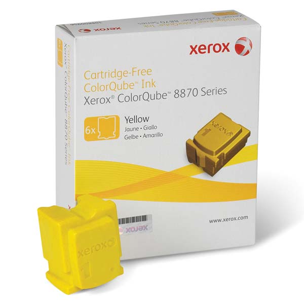 Чернильный картридж Xerox (желтый) ( для CQ 8870) 39000 стр.