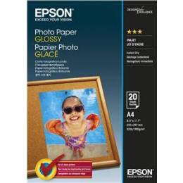 Фотобумага глянцевая Epson Photo Paper Glossy, A4, 200г/м2, 20 листов