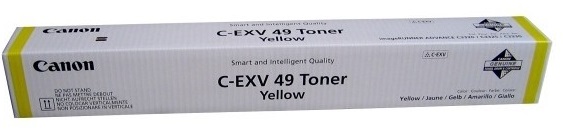 Тонер C-EXV 49 желтый для Canon iR ADV C33xx(i)/C35xx(i) (19000 стр.)