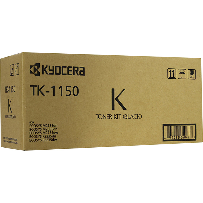 Тонер-картридж Kyocera TK-1150 Black (черный) для ECOSYS P2235d/M2735dw