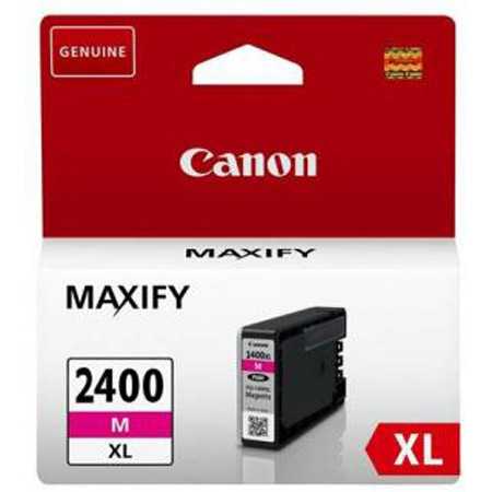 Чернильный картридж Canon PGI-2400M XL Magenta (пурпурный, увеличенное емкости) для MAXIFY iB4040/4140 и MB05040/5440
