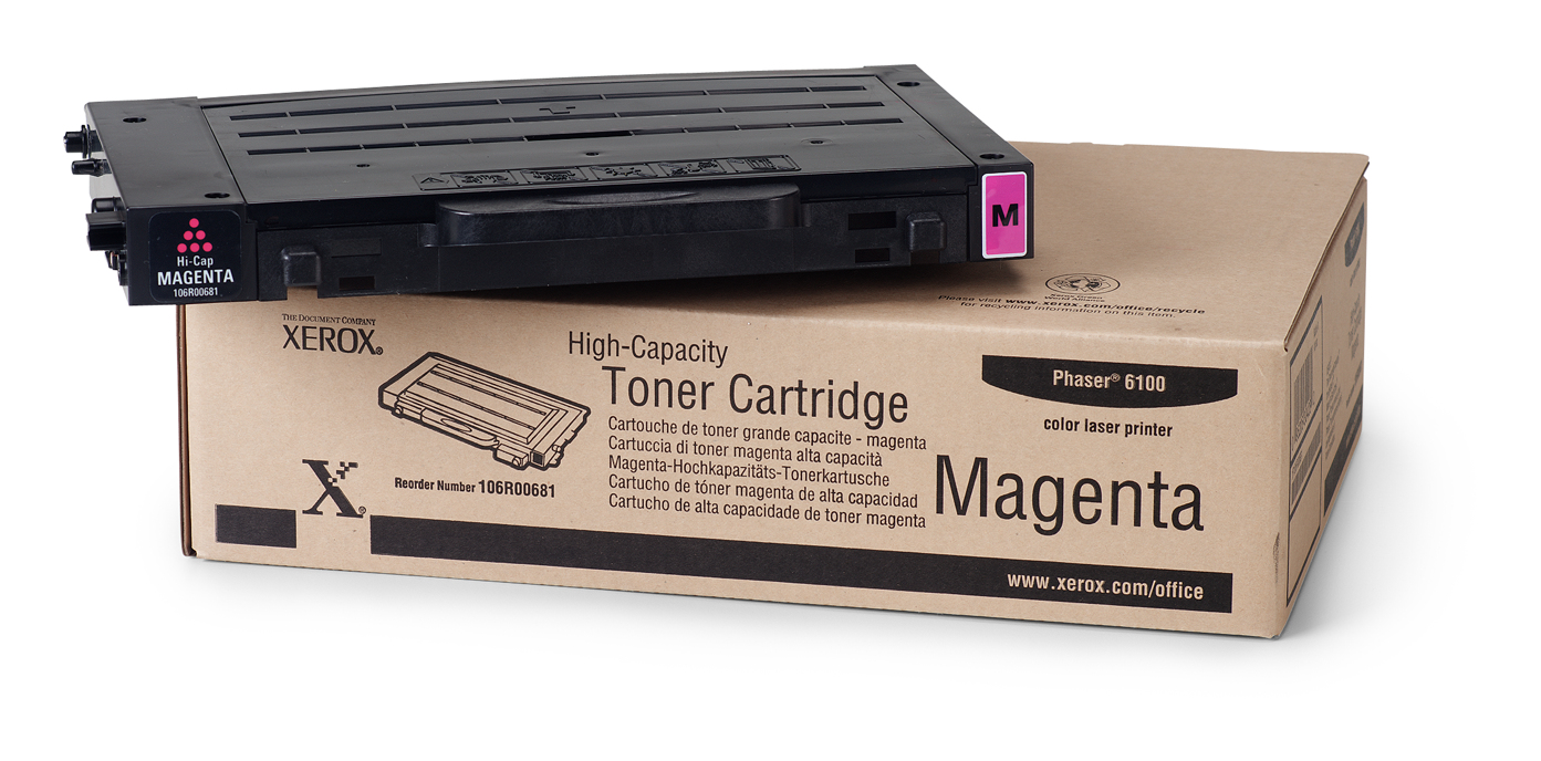Тонер-картридж Xerox Phaser 6100 Magenta, 5000стр.