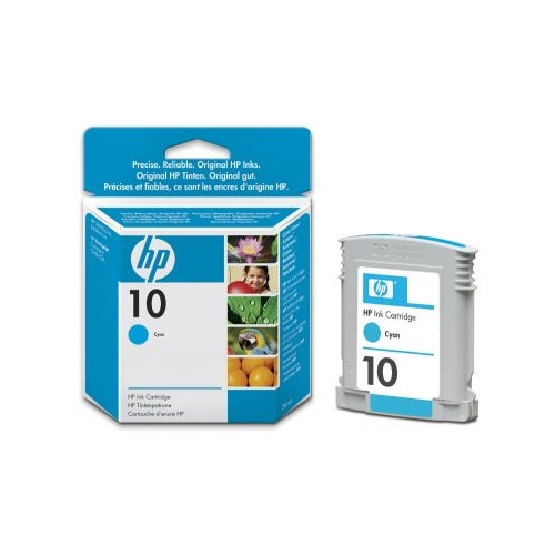 Чернильный картридж HP #10  DesignJet-ColorPro CAD/GA/Business InkJet-2000/2500, cyan, 28ml